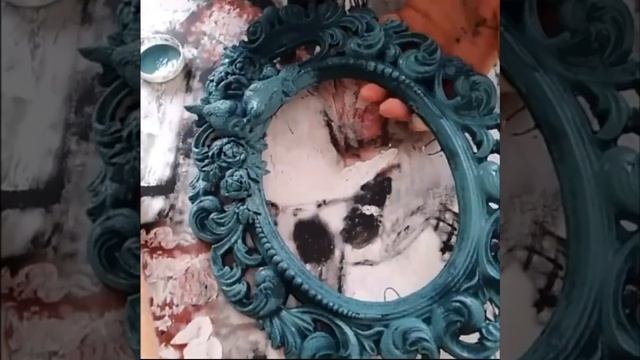 Мастер-класс. Декор рамки. Рамка с птичкам. Декупаж, декор предметов интерьера смотреть онлайн