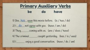 Auxiliary Verbs (Helping Verbs) | Learn English | EasyTeaching