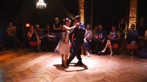 Tango: Celeste Rey y Sebastián Nieva, 2/11/2014, Milonga de Estar bien 1/4