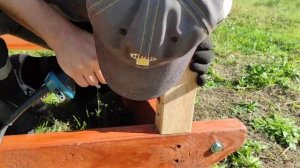 Как надёжно установить подлокотники на подвесную качелю, секреты  установки в древесину без трещин