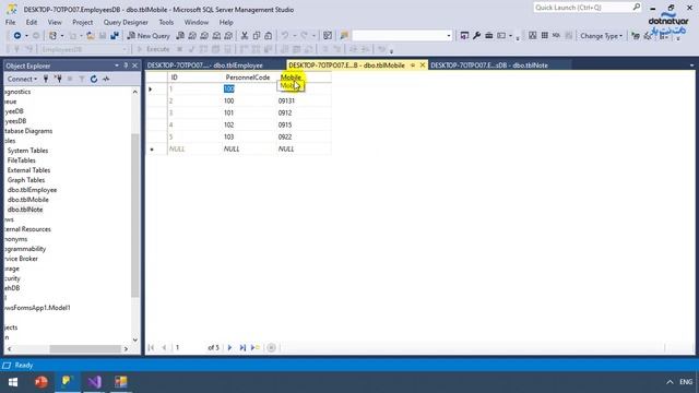 آموزش جستجو در کل دیتابیس با Entity Framework و Ado.net در سی شارپ смотреть онлайн