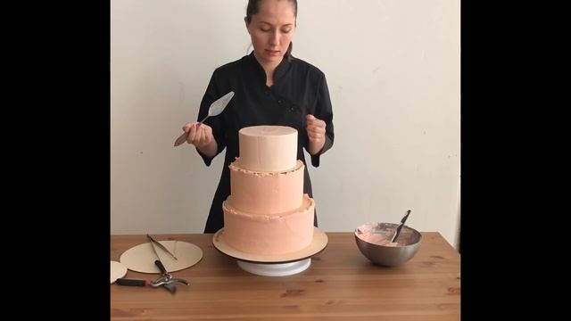 Сборка многоярусного торта | Сборка торта | Торты на заказ СПб @VeryBerryCake