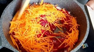 Очень вкусный и полезный борщ с краснокочанной капустой ??????