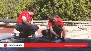 Гидроизоляция плоской кровли   реновация кровли гаража