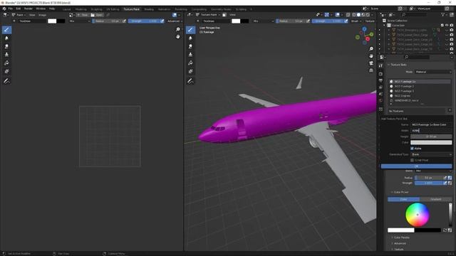 How to Paint & Export | PMDG B737-800 Livery | Tutorial смотреть онлайн