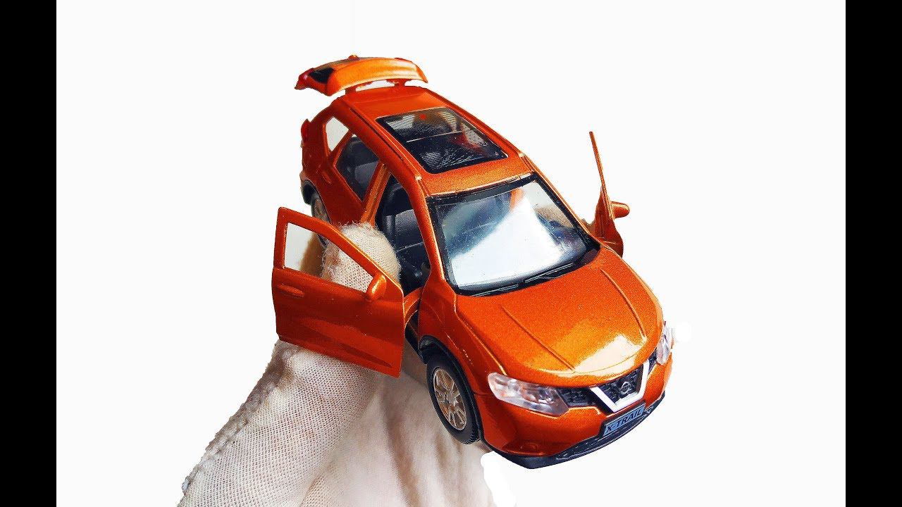 Про МАШИНКИ. Новые модельки Nissan / Ниссан X-Trail и Qashqai распаковка и обзор машинок.