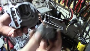 Поломка маслонасоса на китайце 150сс и последствия