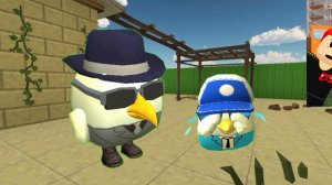 Один Мальчик как то раз полез играть на стройку-но в ЧГ |Chicken gun|