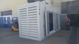 Пробный запуск ДГУ 500 кВт на производстве