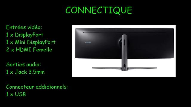 Présentation Samsung C49HG90DMU FR LC49HG90DMUXEN смотреть онлайн