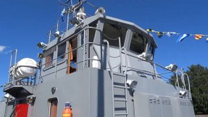 Спасательный многофункциональный катер