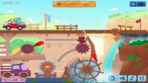 Wheely 6 Fairytale Walkthrough Level #11 (3 Stars)