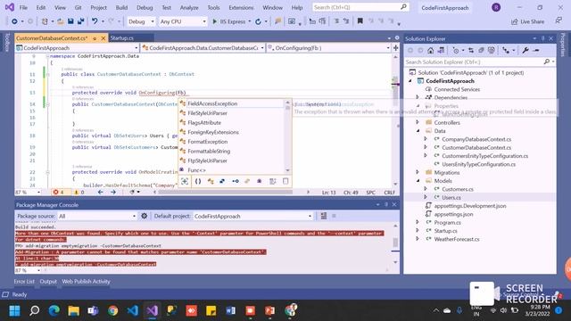 [CFA #9] How to add migration of more then one or two DbContext in net core | Code first approach смотреть онлайн