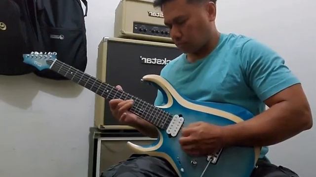 Cort X700 Duality II (new) sound test without effect pedal (direct amplifier) смотреть онлайн