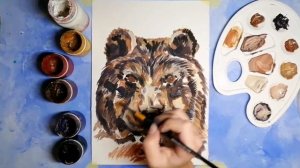 КАК НАРИСОВАТЬ МЕДВЕДЯ? РИСУЕМ МЕДВЕДЯ.