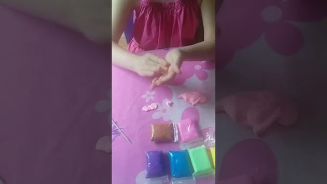 Лепим розу из пластилина. смотреть онлайн