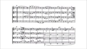 Wolfgang Amadeus Mozart - String Quartet No. 14, K. 387 [With score]