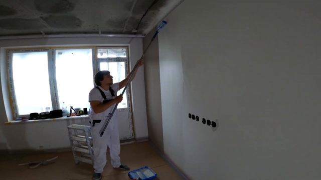 Поклейка обоев на флизелиновой основе. смотреть онлайн