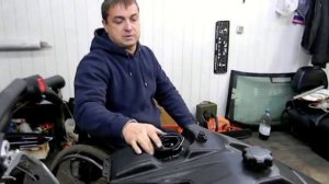 Ремонт снегохода Arctic Cat Z-1 Лопнула горловина бака
