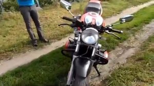 Мотоцикл Днепр в диком Тюнинге (послушайте как звучит на оборотах).