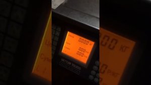 Режимы весов mettler Toledo