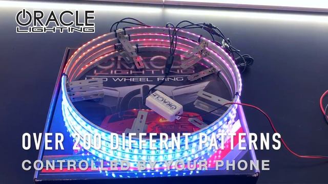 ORACLE Lighting Dynamic ColorSHIFT LED Wheel Rings смотреть онлайн