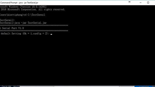 ทดสอบ Serial Port ด้วย Java смотреть онлайн
