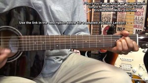SIMPLE MINDS Don't You Forget About Me Guitar Cover + Lesson Link Below  @EricBlackmonGuitar