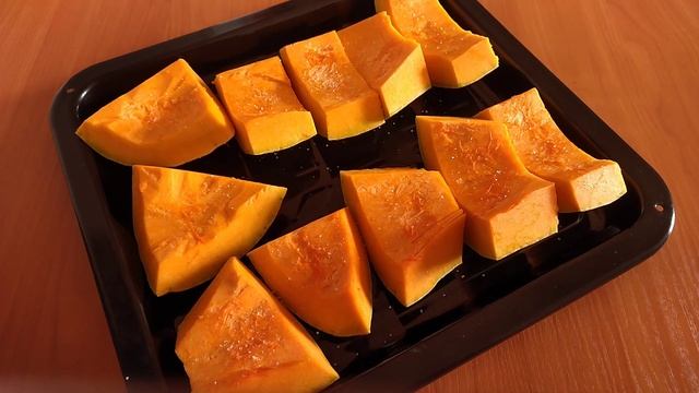 Тыква в духовке. Тыква запеченная. Пеште піскен асқабақ. Қазақша рецепт. смотреть онлайн