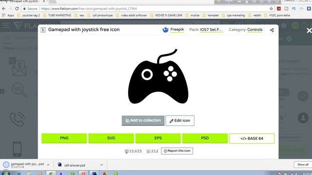 how to download social icon free ( flaticon vector icon use) смотреть онлайн