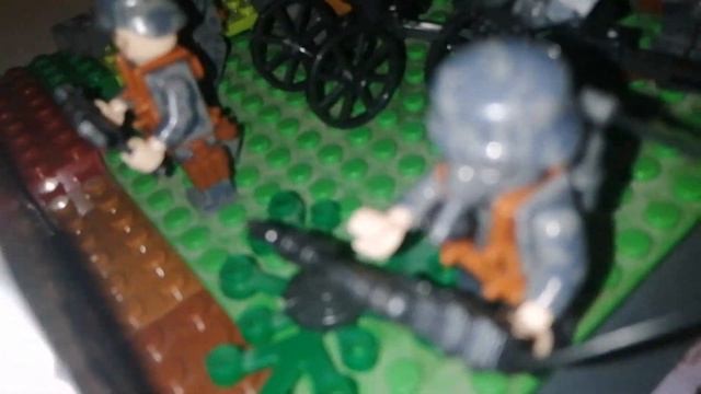 LEGO | САМОДЕЛКА ПО ТЕМЕ ВТОРОЙ МИРОВОЙ(ПЕРВОЕ ВИДЕО)