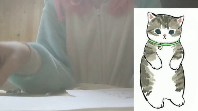 Туториал: как сделать бумажного котика. смотреть онлайн