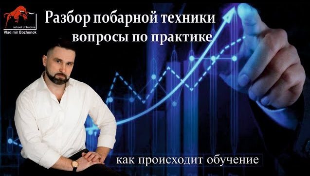 Разбор побарной техники. Обучение трейдингу. Урок с учениками.