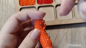 Креветка из бисера | Амигуруми | Амигуруми из бисера | Туториал  | Beaded shrimp amigurumi | 2 част