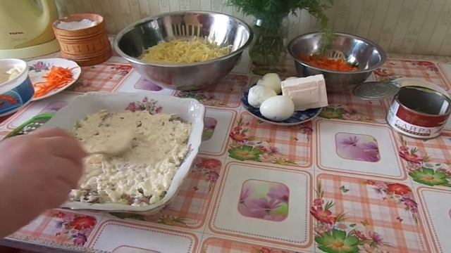 САЛАТ Мимоза.Моя версия. смотреть онлайн