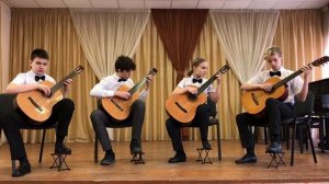 Ансамбль гитаристов БЕНД. Н.Речменский_Кукушка_.mov