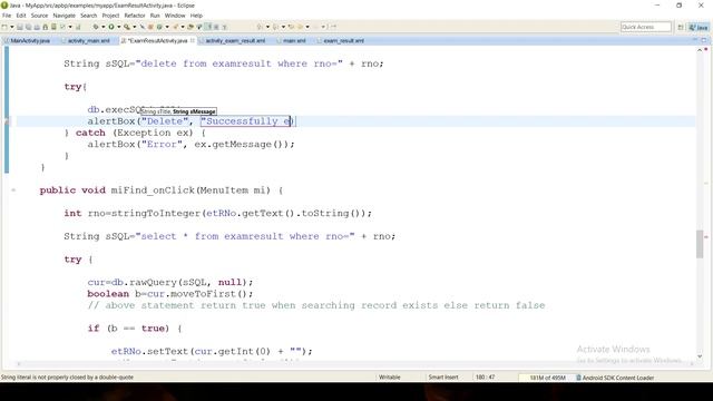 5b. How to develop SQLite SQL (Insert) statement using Android? смотреть онлайн