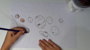 Рисуем солнечную систему