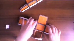 Сундук из бумаги из minecraft