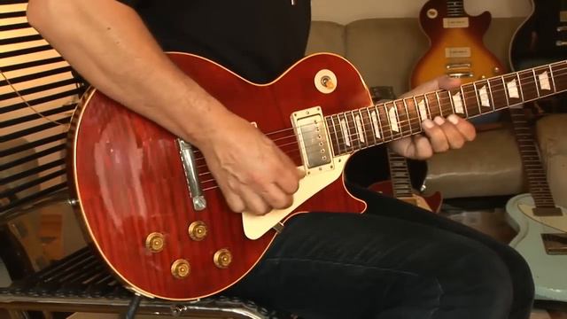2001 Gibson Les Paul 1958 Reissue Flametop Flame Part3 смотреть онлайн