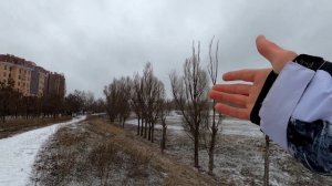 ТРЦ "Атриум" и ЖК "Oxford" в Луганске 23.01.2022 / Прогулки по Луганску в 4k - Жовтневый район