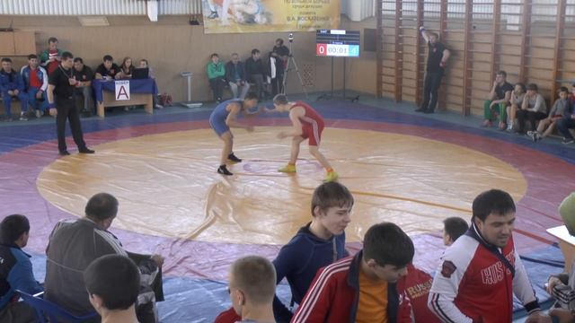 54 кг Алпеев Николай (Гулькевичи) - Пак Даниил (Крым) смотреть онлайн