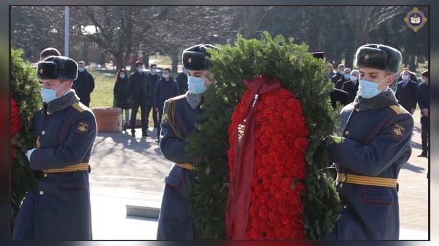 В Краснодаре состоялась памятная церемония в день освобождения города от оккупации