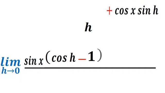 prove that d/dx(sin x) = cos x смотреть онлайн