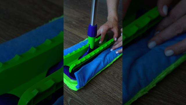 Универсальная швабра с двумя насадками AQUAmatic MOP для уборки дома