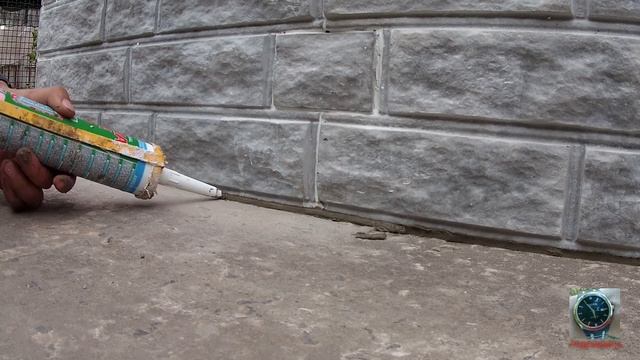 Как заделать швы на полифасаде без трещен. смотреть онлайн