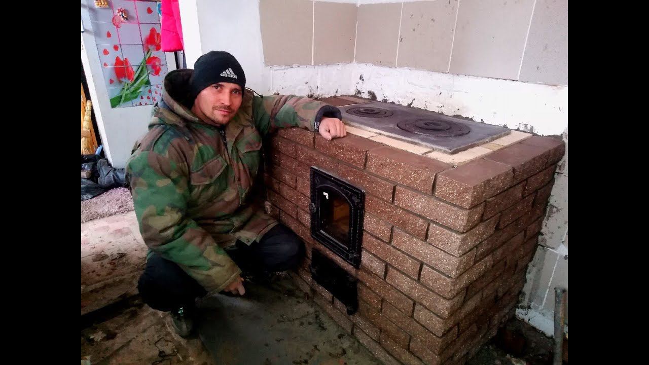 Печь под казан своими руками, подробная порядовка печи смотреть онлайн