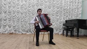 Другов Василий. Русская народная песня "Выйду на улицу" обработка Н. Гнатюка