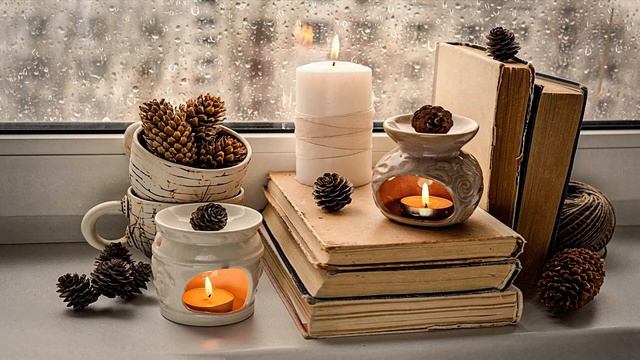 Атмосфера окна в дождливый день. Расслабляющие звуки дождя для снятия стресса смотреть онлайн