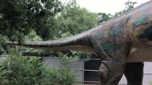 Парк динозавров Затерянный мир Крым Евпатория 2017. Crimea 2017 russian tourism park of dinosaurs